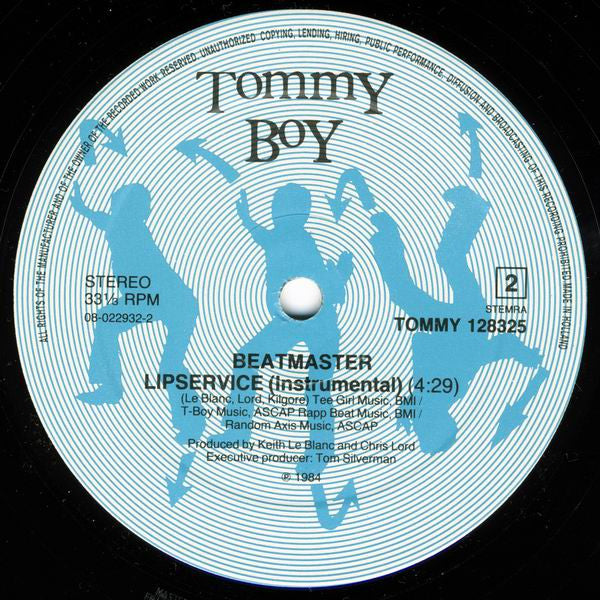 Beatmaster : Lipservice (12")