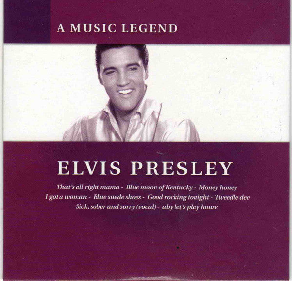Elvis Presley : A Music Legend (CD, Album, Comp, Car)