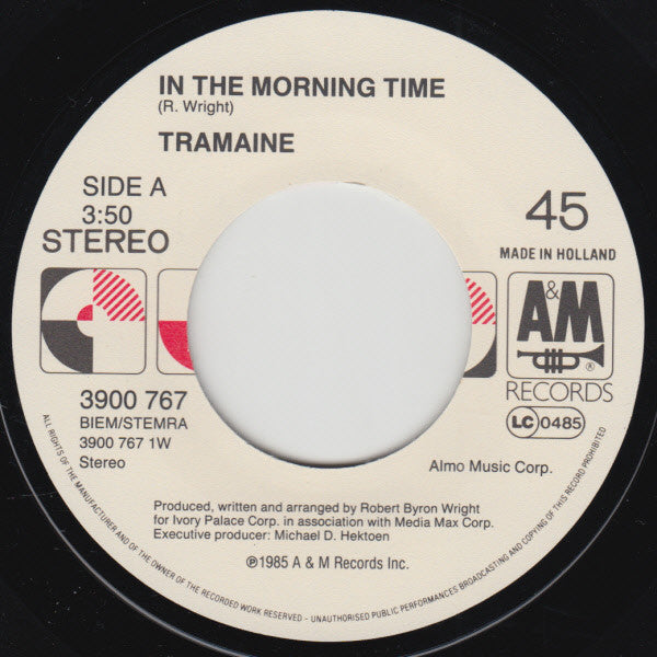 Tramaine : In The Morning Time (7", Single)