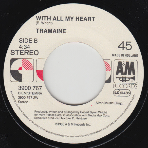 Tramaine : In The Morning Time (7", Single)