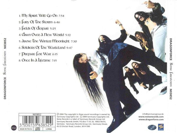 Dragonforce : Sonic Firestorm (CD, Album)