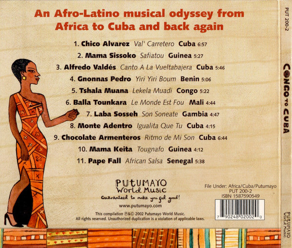 Various : Congo To Cuba (CD, Comp)