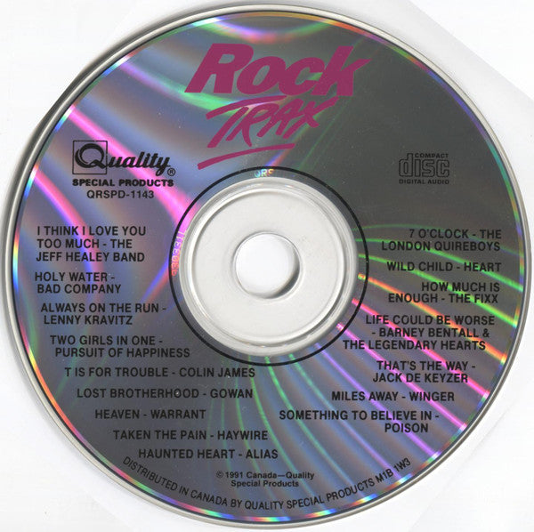 Various : Rock Trax (CD, Album, Comp)