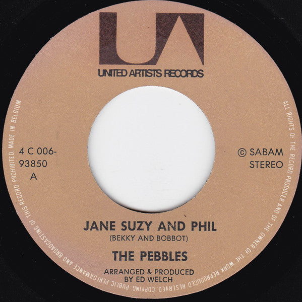 The Pebbles : Jane Suzy And Phil (7", Single)