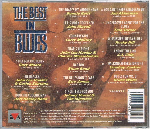 Various : The Best In Blues (CD, Comp)
