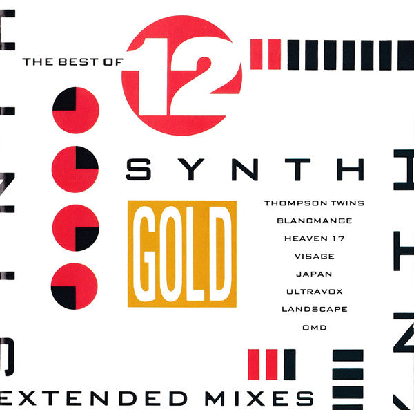 Various : The Best Of 12" Synth Gold (Extended Mixes) (CD, Comp)