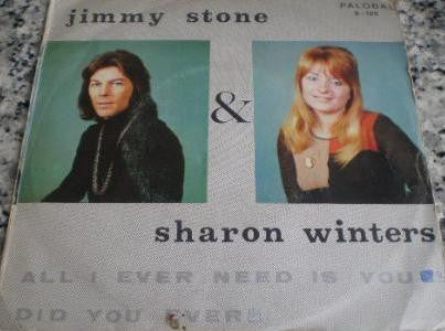 Sharon Winters And Jimmy Stone (3) : All I Need Is You (7", Single)