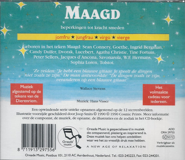Hans Visser : Maagd (CD, Album)