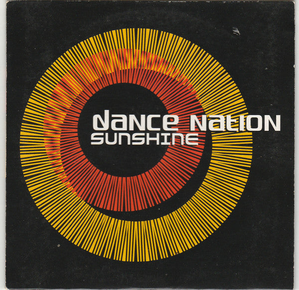 Dance Nation : Sunshine (CD, Single, Car)
