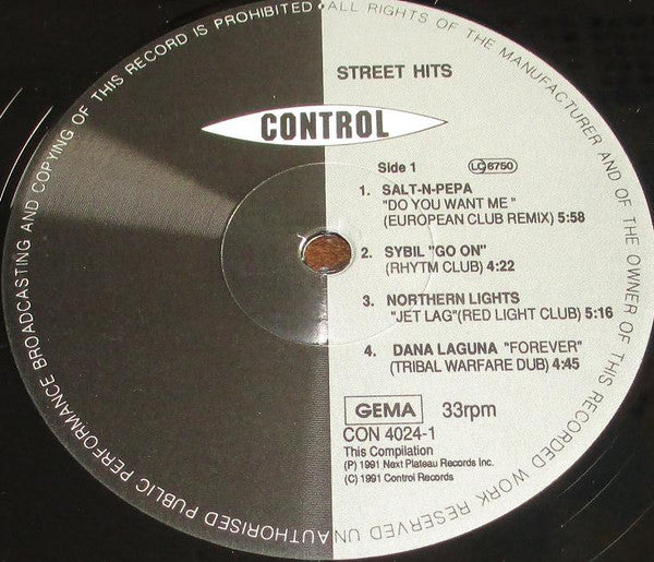 Various : Street Hits (LP, Smplr)