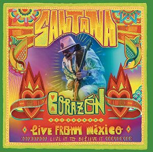 Santana : Corazón Live From Mexico Live It To Believe It (CD, Album)