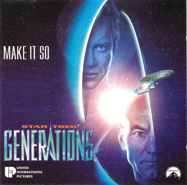 Ian Levine, Tim Eames and Iain Simpson : Make It So - Star Trek Generations (CD, Single, Promo)
