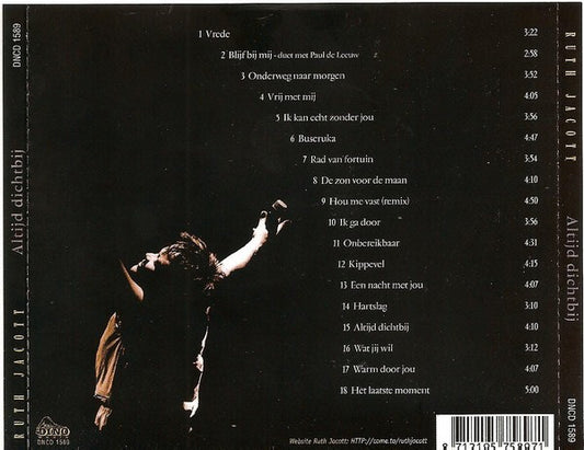 Ruth Jacott : Altijd Dichtbij - De Hitcollectie (CD, Comp)