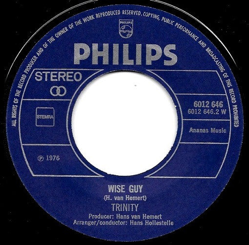 Trinity (14) : First Of June (7", Single)