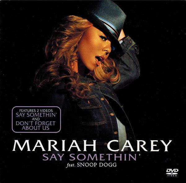 Mariah Carey Feat. Snoop Dogg : Say Somethin' (DVD-V, Single, PAL)