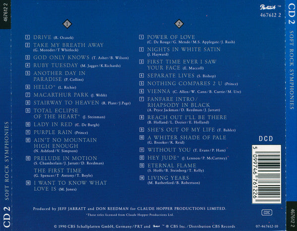 London Symphony Orchestra : Soft Rock Symphonies (2xCD)