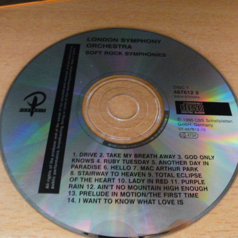 London Symphony Orchestra : Soft Rock Symphonies (2xCD)