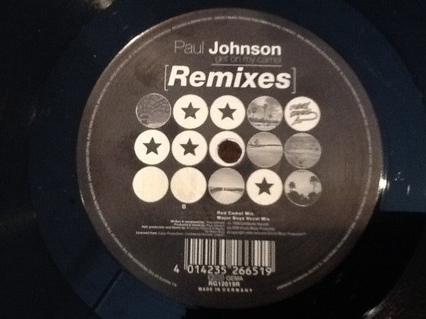 Paul Johnson : Get On My Camel (Remixes) (12")