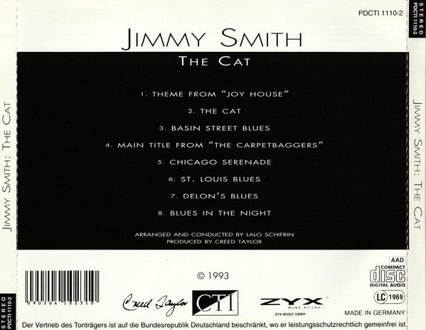 Jimmy Smith : The Cat (CD, Album, RE, RM)