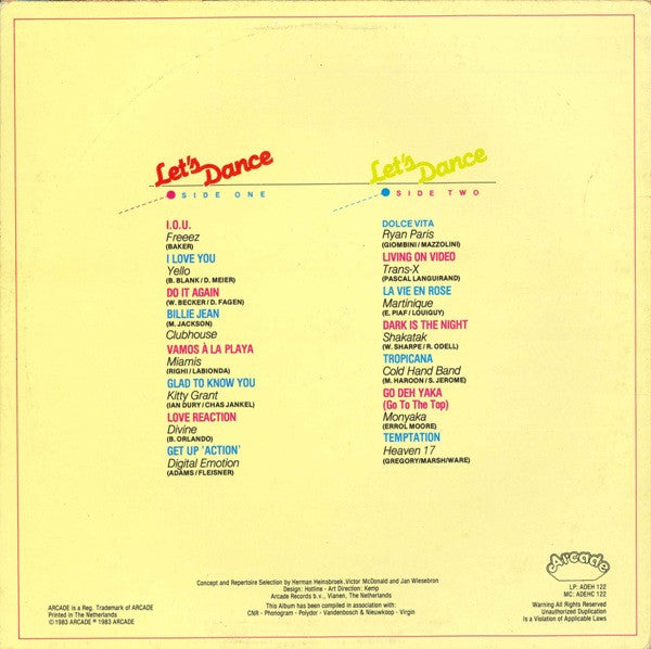 Various : Let's Dance (LP, Comp)