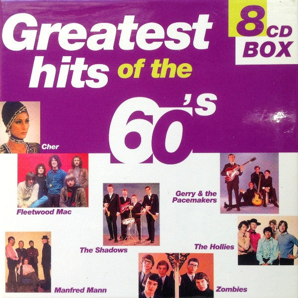 Various : Greatest Hits Of The 60's (8xCD, Comp + Box)