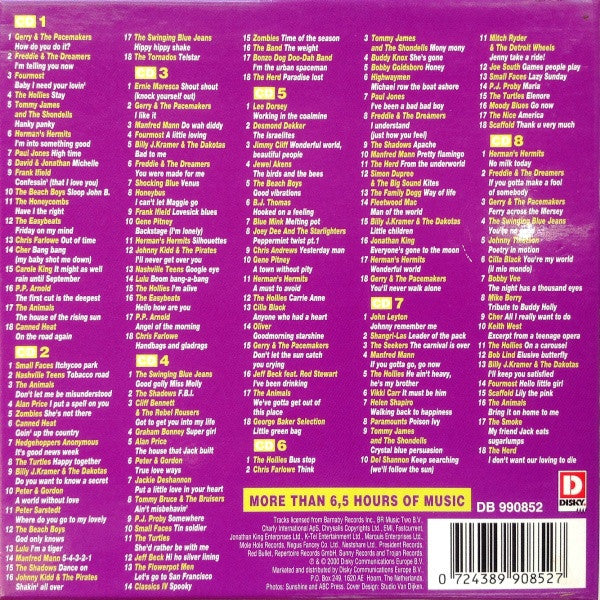 Various : Greatest Hits Of The 60's (8xCD, Comp + Box)