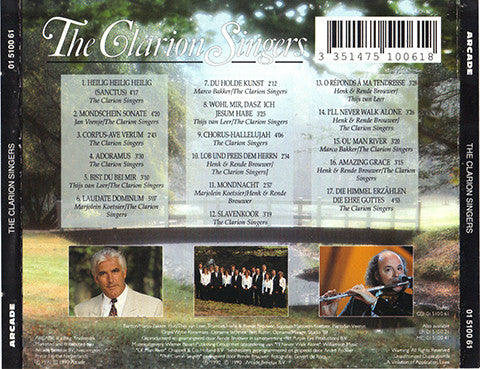 The Clarion Air Finzi Singers : The Clarion Singers (CD, Album)