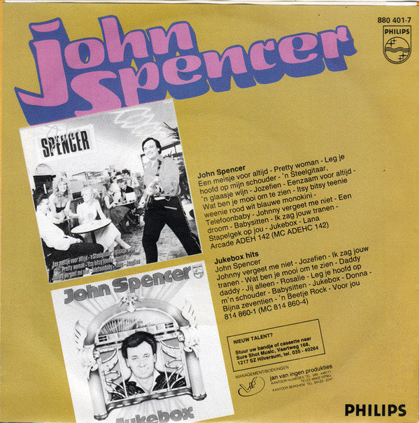 John Spencer : Sugar Baby Love (7", Single)