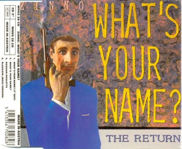 Zinno : What's Your Name? - The Return (CD, Mini)