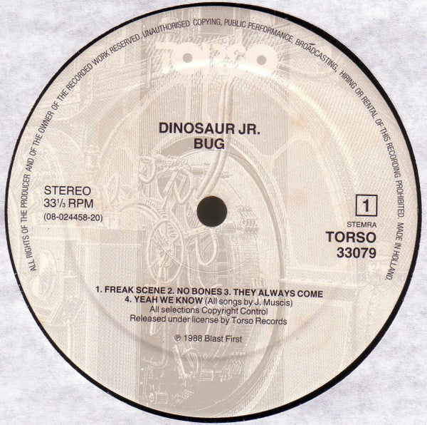 Dinosaur Jr. : Bug (LP, Album)
