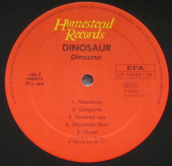 Dinosaur Jr. : Dinosaur (LP, Album, RE)