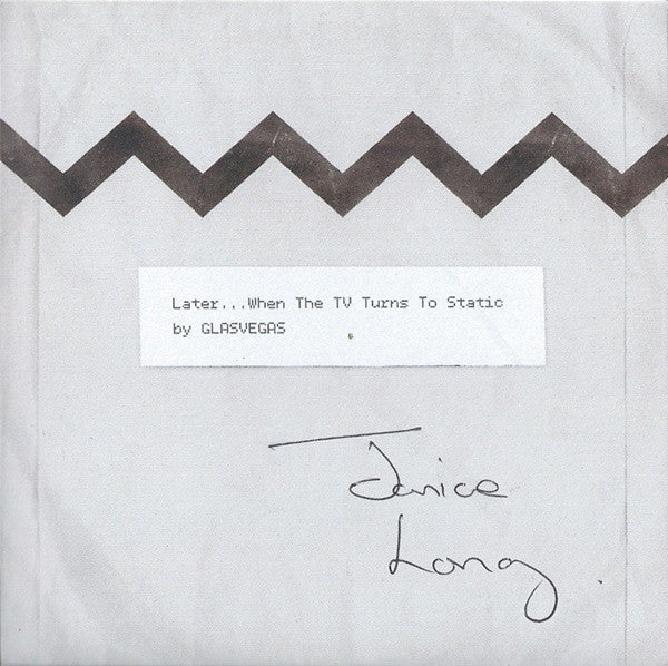 Glasvegas : Later...When The TV Turns To Static (CDr, Album, Promo)