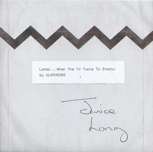 Glasvegas : Later...When The TV Turns To Static (CDr, Album, Promo)