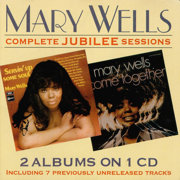 Mary Wells : Complete Jubilee Sessions (CD, Comp, RM)