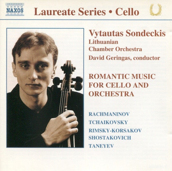 Vytautas Sondeckis, Lithuanian Chamber Orchestra, David Geringas : Romantic Music For Cello And Orchestra (CD, Album)