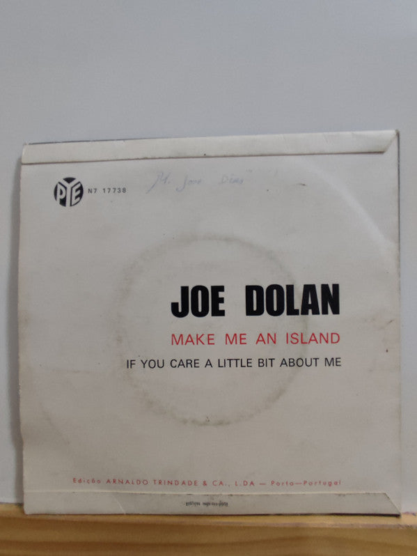 Joe Dolan : Make Me An Island (7", Single)