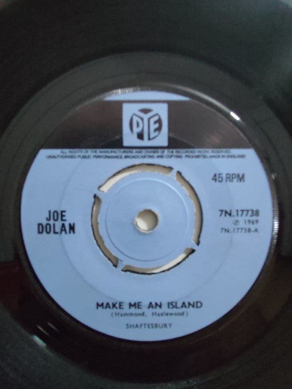 Joe Dolan : Make Me An Island (7", Single)