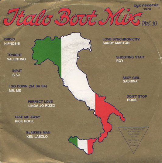 Various : Italo Boot Mix Vol. 10 (7", Single, Mixed)