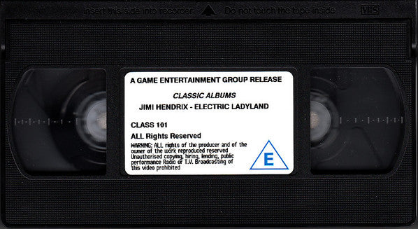 The Jimi Hendrix Experience : Electric Ladyland (VHS, PAL)