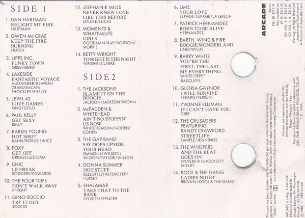 Various : More Dance Classics (Cass, Comp)