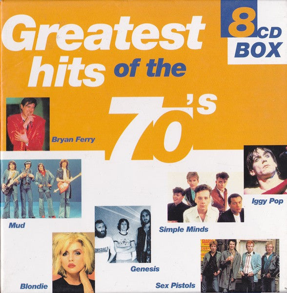 Various : Greatest Hits Of The 70's (8xCD, Comp + Box)