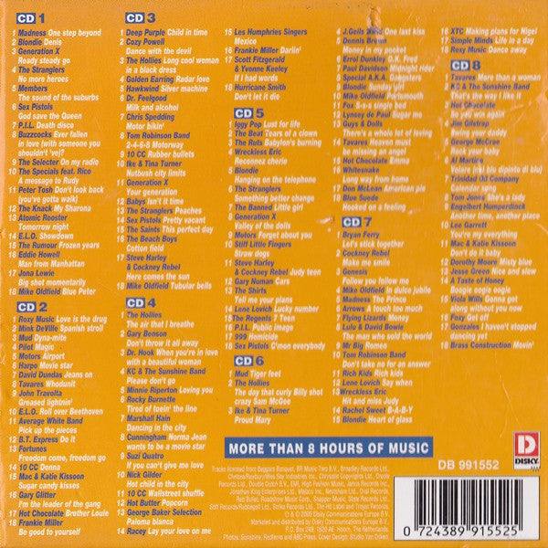 Various : Greatest Hits Of The 70's (8xCD, Comp + Box)