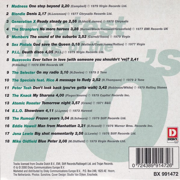 Various : Greatest Hits Of The 70's (8xCD, Comp + Box)