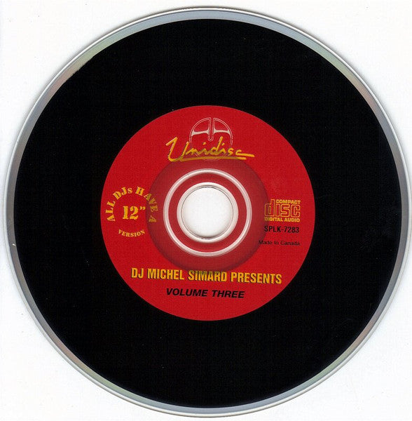 Michel Simard : All DJs Have A 12" Version Volume Three (CD, Comp, Mixed)