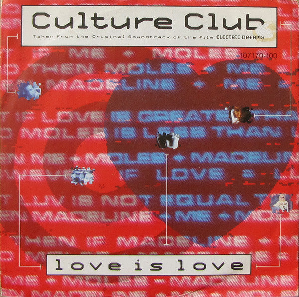 Culture Club : Love Is Love (7", Single)