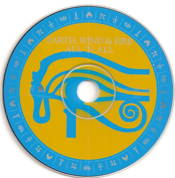 Earth, Wind & Fire : All 'N' All (CD, Album, RE)