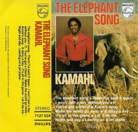 Kamahl : The Elephant Song (Cass, Album)