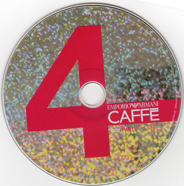 Various : Emporio Armani Caffè 4 (2xCD, Comp, Mixed)