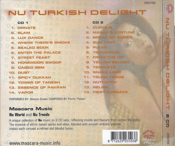 Maroon Shaker : Nu Turkish Delight (2xCD, Album, Dig)