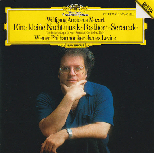 Wolfgang Amadeus Mozart, Wiener Philharmoniker · James Levine (2) : Eine Kleine Nachtmusik · Posthorn-Serenade (CD, Comp)